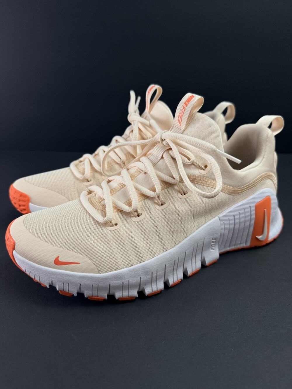Nike Free Metcon 6 Women’s 8.5 Guava Ice Mango Training Shoes FJ7126-801